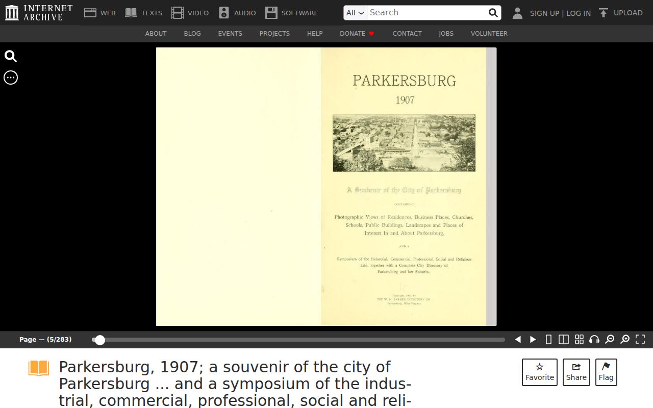Wood County previous residents research in the 1907 Parkersburg directory